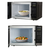Emerson 1.5 Cu. Ft. Countertop Microwave, 1100W Inverter with Touch Controls