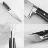 Cangshan Rainier 13-Piece Knife Block Set – German Steel, Acacia Block
