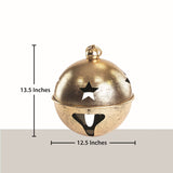 Member's Mark 3-Piece Metal Jingle Bell Décor Set, Nesting Holiday
