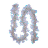 Member’s Mark 9' Pre-Lit Color-Changing Tinsel Garland with 200 RGBIC LEDs & Remote