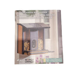 Evergreen Solar Camera Bird Feeder - Smart Bird Feeder with Solar Wi-Fi Camera