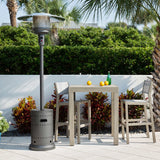 Fire Sense Commercial 50,000 BTU Propane Patio Heater with Electronic Ignition, Graphite