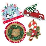 Holiday Gift Tags & Peel-and-Stick Labels, 250-Count Christmas Gift-Wrapping Set