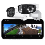 Reolink 8CH 4K+ NVR Security System w/ 6 Bullet + 1 Panoramic Camera, 2TB HDD