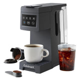 Cuisinart Single Serve Hot & Cold Brew Coffee Maker with Reusable HomeBarista XL Filter Cup