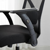 True Innovations Mesh Office Chair, Ergonomic Lumbar Adjustable Arms Mid Back 275lb