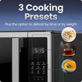 Chefman 0.7 cu. ft. 700 W Countertop Microwave Oven with 10 Power Levels