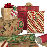 Holiday Gift Tags & Peel-and-Stick Labels, 250-Count Christmas Gift-Wrapping Set