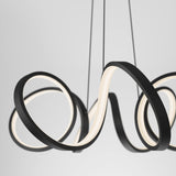 Artika Swirl Ribbon Integrated Led Pendant Light