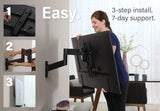 SANUS Preferred 26"–65" Full-Motion TV Wall Mount SMF421A-B1