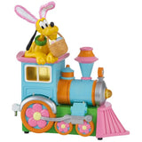 Mickey Mouse and Friends on light-up Disney Spring Train with Music, 4-Piece Set