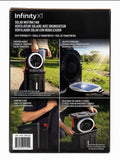 Infinity X1 Solar Misting Fan with 500 lm LED Light, 3 Speeds, 7 L Water Tank