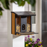 Evergreen Solar Camera Bird Feeder - Smart Bird Feeder with Solar Wi-Fi Camera