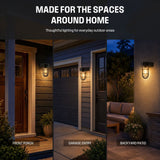 Westinghouse Solar Motion-Activated Outdoor Wall Lights, 500 Lumens, 2-Pack