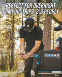 Rinsekit Pro 3.5 Gal Battery Pressurized Portable Shower