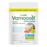 BugMD 8-pk Vamoose Plus Rodent Repellent Pouches, Plant Scent Repels Rats & Mice