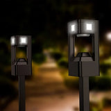 Infinity X1 500 Lumens Motion Activated Solar Security Pathway light, 2 Pack
