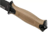 Gerber StrongArm Fixed Blade Knife – Coyote Brown, Plain Edge, 420HC Stainless Steel