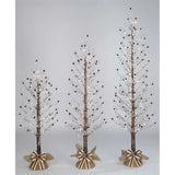 Member’s Mark 3-Piece Pre-Lit Winter Tree Set with 159 Twinkling LED Lights