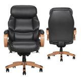 Henredon Adrano Big & Tall Executive Office Chair, High Back with Memory Foam