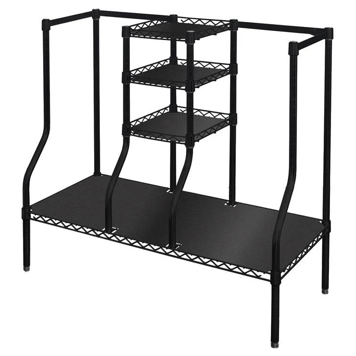 SafeRacks Golf Bag and Equipment Storage Steel Rack for Two Tour Size ...