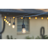 Member’s Mark 48 FT Outdoor LED Café String Lights with 24 Shatter-Resistant Bulbs