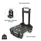Arctic Zone 50 Can Wheeled Cooler Detachable AT Cart All Terrain Rolling Beach