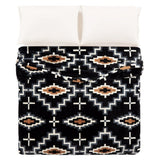 Pendleton Faux Fur Luxe Blanket 700 GSM Heavyweight Ultra-Soft Printed Polyester