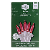 Holiday Time 300-Count Indoor/Outdoor LED Mini Christmas String Lights