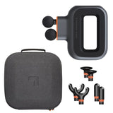 Sharper Image Power Percussion Duo Max Dual-Head Deep Tissue Massager with Case