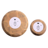 LumiPur Signature Naturals Acacia Wood Flameless LED Candles, Set of 3, Remote