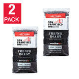 San Francisco French Roast Whole Bean Coffee 3 Lb, 2-Pack Dark Roast, Arabica