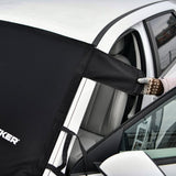 Delk FrostBlocker Windshield Covers with Side Mirror Covers & Storage Bags, 2-pk