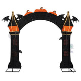 9.75 FT Halloween Arch Inflatable with 1,730 LED Lights – Giant Outdoor Halloween Decoration