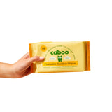 Caboo Unscented Flushable Bamboo Wipes, 8 Packs, 480 Wipes Hypoallergenic