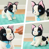 FurReal 15" Train and Play Frenchie Interactive Plush Dog with Voice Accessories