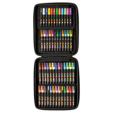 POSCA 50-Count Paint Marker Set with Carrying Case Extra-Fine Fine & Medium Tips