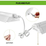 Westinghouse 4 FT LED Shop Light, 5000 Lumens, Linkable 5000K Bright White