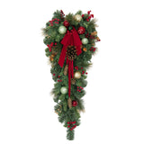 Member’s Mark 36" Pre-Lit Decorated Christmas Swag with 25 LED Lights & Timer