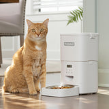 PetSafe FlexFeed Automatic Pet Feeder Bundle with 8-Meal Scheduling & 12 Food Saver Pouches