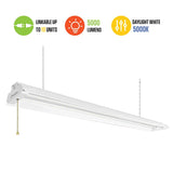 Westinghouse 4 FT LED Shop Light, 5000 Lumens, Linkable 5000K Bright White