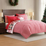 Holiday Market 8-pc Holiday Bedding Set, Comforter, Quilt, 4 Shams & 2 Pillows