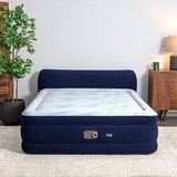 Sealy 18" Queen Air Mattress with Headboard, Built-In Pump & Adjustable Firmness