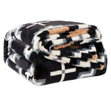 Pendleton Faux Fur Luxe Blanket 700 GSM Heavyweight Ultra-Soft Printed Polyester