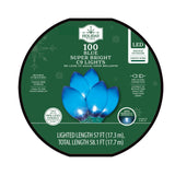 Holiday Time 100-Count Super Bright Smooth C9 Lights - 57 Ft C9 Christmas Lights