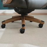 Henredon Adrano Big & Tall Executive Office Chair, High Back with Memory Foam