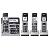 Panasonic KX-TG994SK DECT 6.0 Bluetooth 4-Handset Cordless Phone Bundle