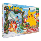 Jazwares Pokémon Holiday Advent Calendar with 24 Surprises, Ages 4+