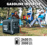DieHard 2400W Gasoline Powered Inverter Generator w/ CO Alert