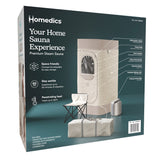 Homedics Premium Steam Sauna - Less Stress Steam Sauna